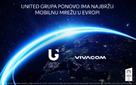 United Grupa ponovo ima najbržu mobilnu mrežu u Evropi