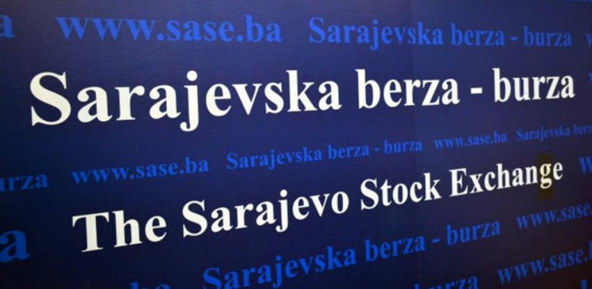 Na Sarajevskoj berzi sedmični promet  1.481.123,69 KM